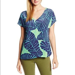 Lilly Pulitzer Palms Silk Top